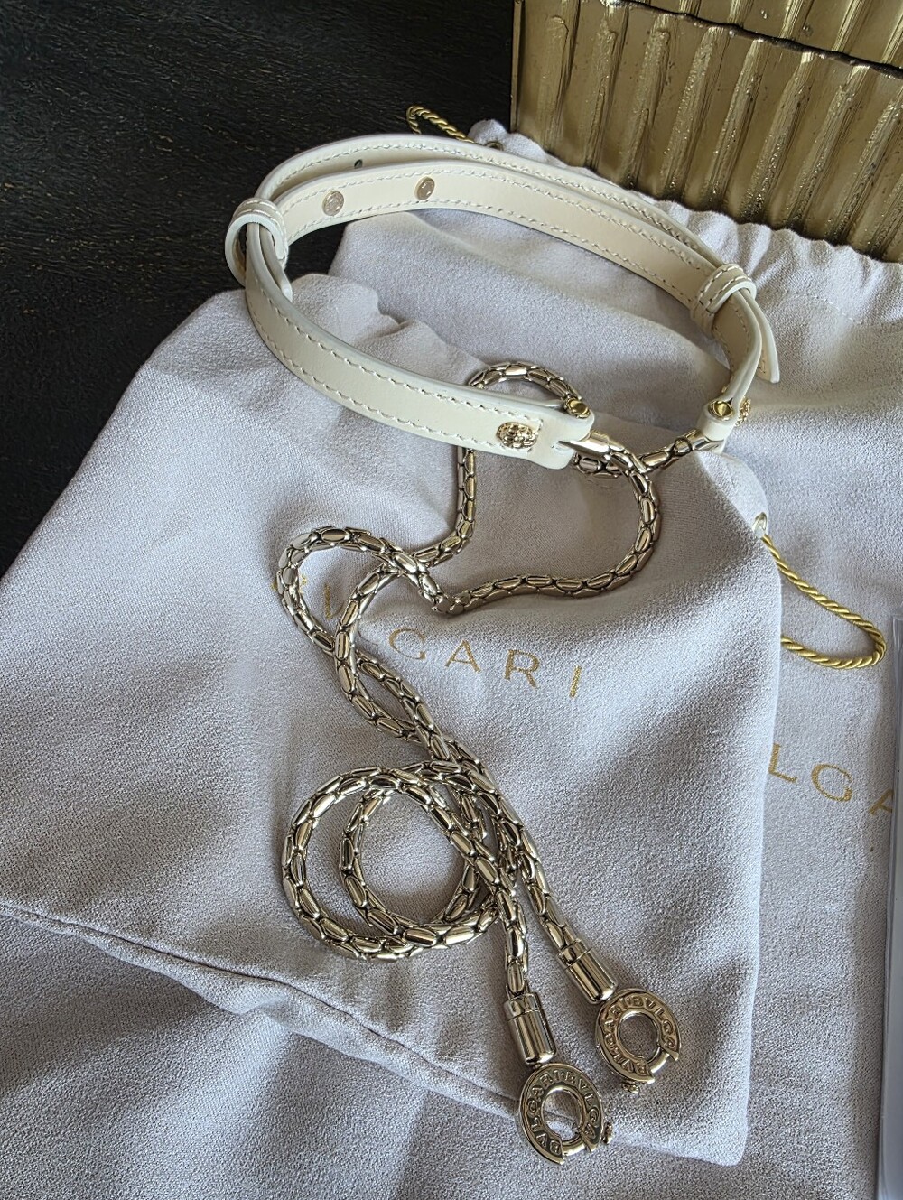 AUTHENTIC Bvlgari Serpenti Forever Top Handle Crossbody Bag, Excellent Condition - Picture 3 of 16